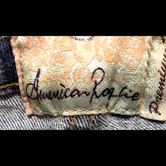 🔥EUC AMERICAN RAG DARK DENIM FACTORY DISTRESSED BOOT CUT SUPER CUTE JEANS!!! - Picture 5 of 5